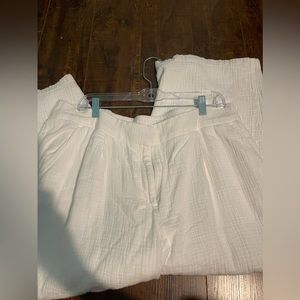 Nine West Wide Leg Crop Pants